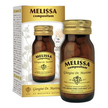 Melissa compositum 100 pastiglie - 