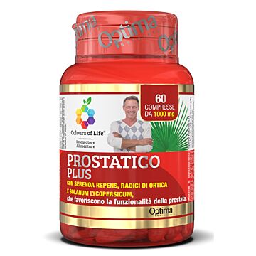Colours of life prostatico plus 60 compresse 1000 mg - 