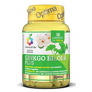 Colorus of life ginkgo biloba plus 60 compresse 1000 mg - 