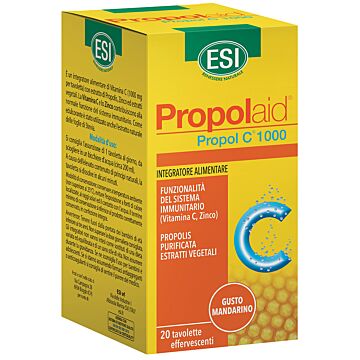 Esi propolaid propol c 1000 mg 20 tavolette effervescenti - 