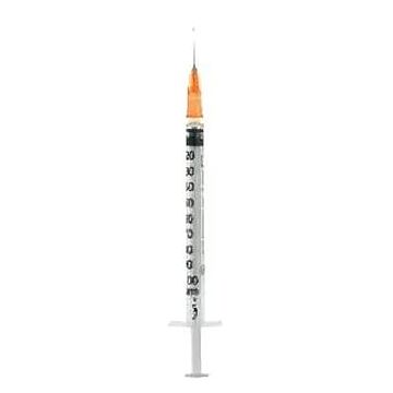 Siringa per insulina extrafine 1ml 100 ui ago removibile 26 gauge 0,45x12 mm 1 pezzo - 