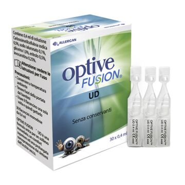 Optive fusion ud soluzione oftalmica sterile 30 flaconcini monodose 0,4 ml - 
