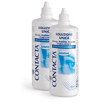 Soluzione per lenti a contatto contacta 2 pezzi 360 ml - 