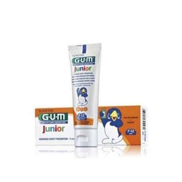 Gum junior dentifricio bambini 7/12 fluoro 1000 ppm 50 ml - 