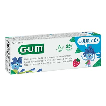 Gum junior dentifricio bambini 7/12 fluoro 1000 ppm 50 ml - 