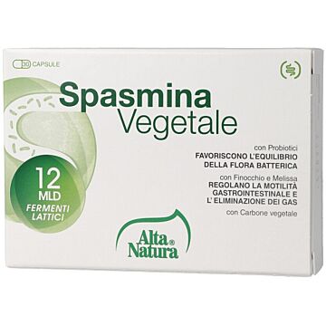 Spasmina vegetale 30 opercoli 500 mg - 