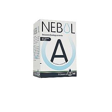 Nebul soluzione fisiologica 25 flaconcini monodose 2 ml - 