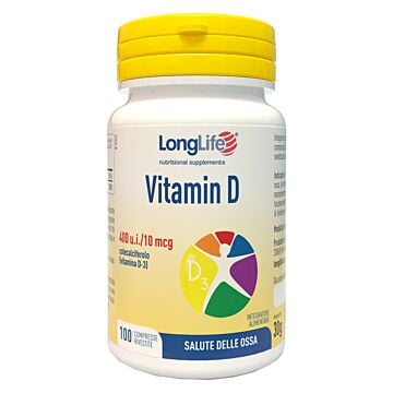 Longlife vitamin d 400ui 100 compresse - 