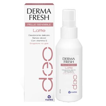 Dermafresh pelle sensibile latte deodorante delicato 100 ml - 