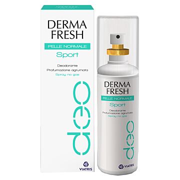 Dermafresh pelle normale sport deodorante profumazione agrumata 100 ml - 