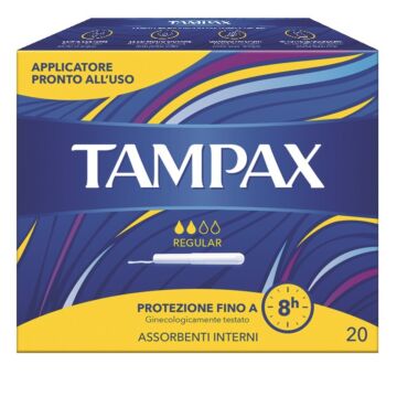 Tampax blue box regular 20 pezzi - 