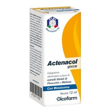 Actenacol gocce 12 ml con melatonina - 