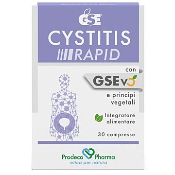 Gse cystitis rapid 30 compresse - 