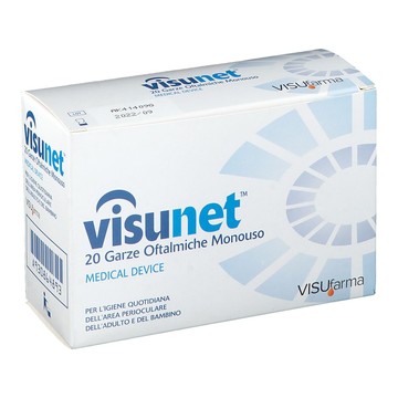Garza oftalmica visunet con acido ialuronico 20 pezzi - 