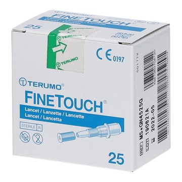 Lancette pungidito finetouch 23 gauge 25 pezzi - 