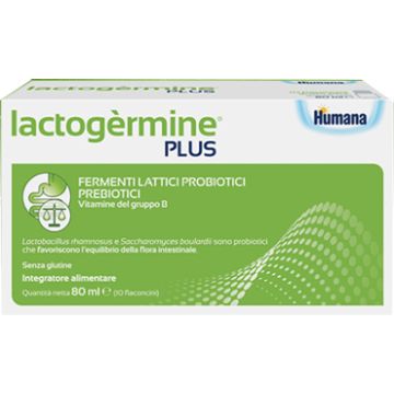 Lactogermine plus fermenti lattici 10 flaconcini - 