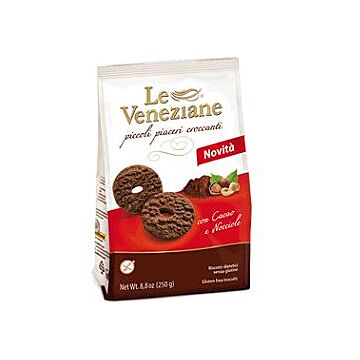 Le veneziane biscotti cacao/nocciola 250 g - 