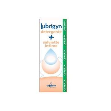 Lubrigyn cofanetto detergente 200 ml + 15 salviettine - 
