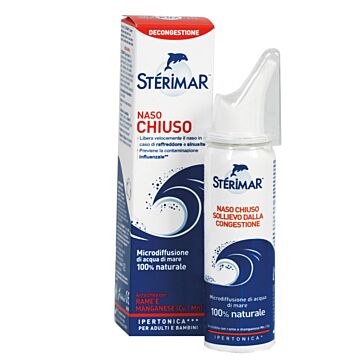Sterimar ipertonico cu/mc naso chiuso spray 50 ml - 