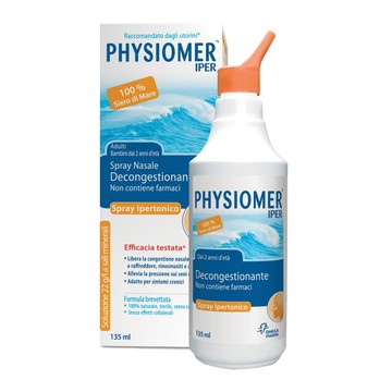 Spray nasale physiomer csr ipertonico confezione da 135ml - 
