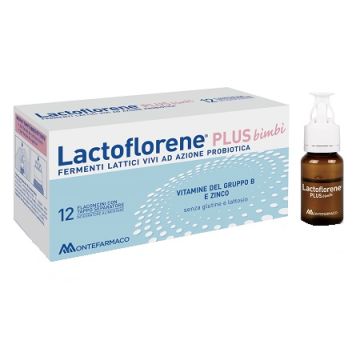 Lactoflorene plus bimbi 12 flaconcini - 