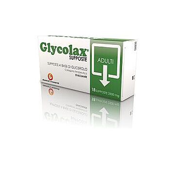 Glycolax 18 supposte glicerolo 2500mg - 