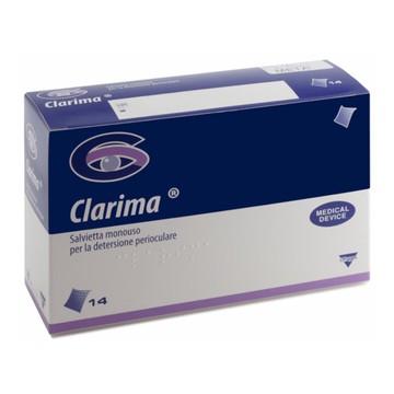 Salvietta perioculare clarima 14 pezzi - 