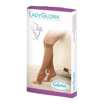 Ladygloria 18 gambaletto punta aperta sahara 3 - 