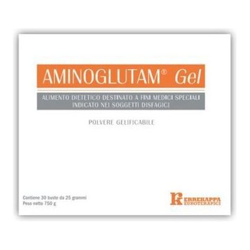 Aminoglutam gel 30 bustine 25 g - 