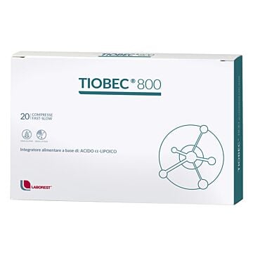 Tiobec 800 20 compresse fast-slow 36 g - 