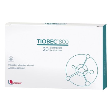 Tiobec 800 20 compresse fast-slow 36 g - 
