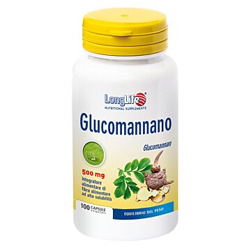 Longlife glucomannano 100 capsule vegetali - 