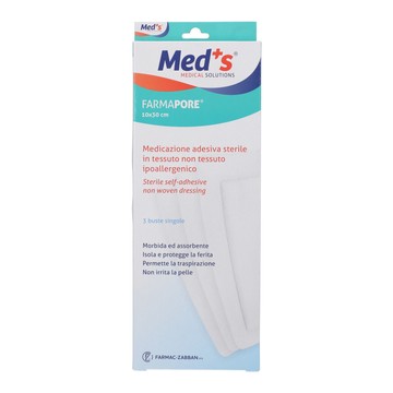Meds ads garza 10mx30cm 3pz zabb - 