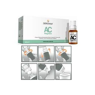 Dermana ac integratore 12 flaconcini da 10 ml - 