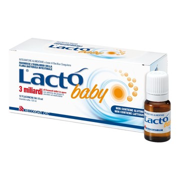 Lacto baby 12 flaconcini 3 miliardi 10 ml - 