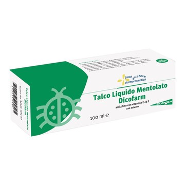Dicofarm talco liquido mentolato 100 ml - 