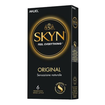 Profilattico ansell akuel skin original b 6 pezzi - 