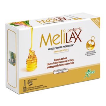 Melilax pediatric microclismi 6 pezzi 5 g - 