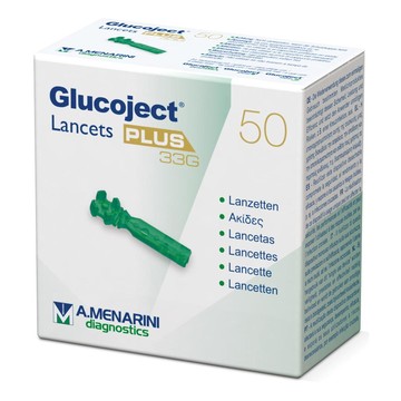 Lancette pungidito 50 pezzi glucojet plus gauge 33 - 