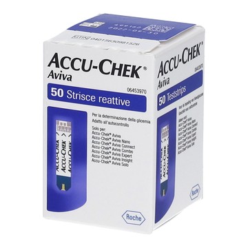 Strisce misurazione glicemia accu-chek aviva brk retail 50 pezzi - 