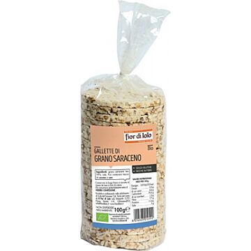 Gallette di grano saraceno bio 100 g - 