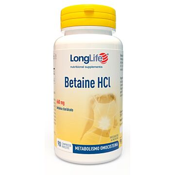 Longlife betaine hcl 90 compresse - 