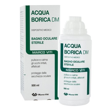 Acqua borica per bagno oculare sterile 500 ml - 
