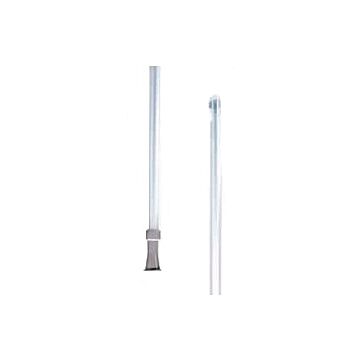 Sonda rettale in pvc trasparente monouso sterile diametro ch 22 lunghezza 40 cm - 