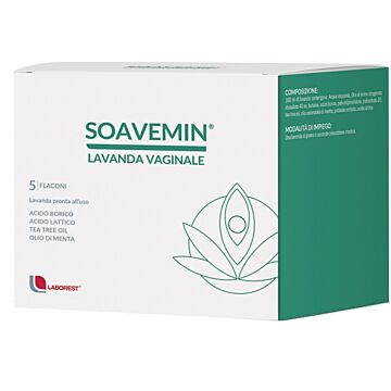 Soavemin lavanda vaginale 5 flaconi 100 ml - 