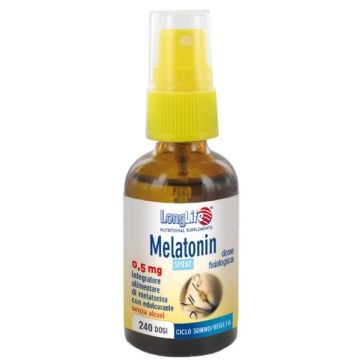 Longlife melatonin spray 0,5mg 30 ml - 