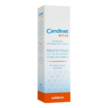 Candinet act 2% schiuma detergente attiva 150 ml - 