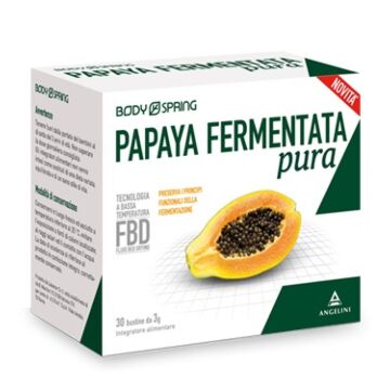 Body spring papaya fermentata pura 30 bustine - 