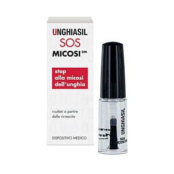 Antimicotico unghiasil sos micosi in flacone di vetro 5 ml con pennello applicatore + astuccio - 