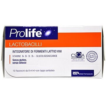 Prolife lactobacilli 10 flaconcini 8 ml - 